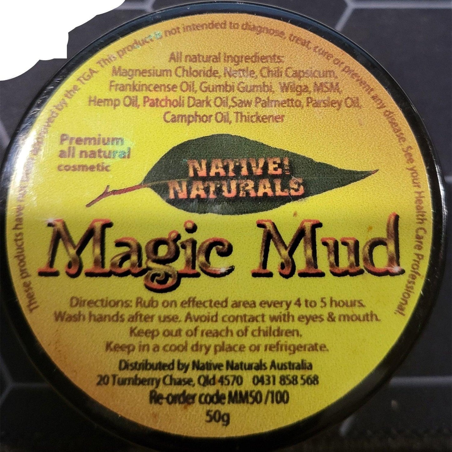 Magic Mud Cream 50g (Native Naturals) - Anjelstore 