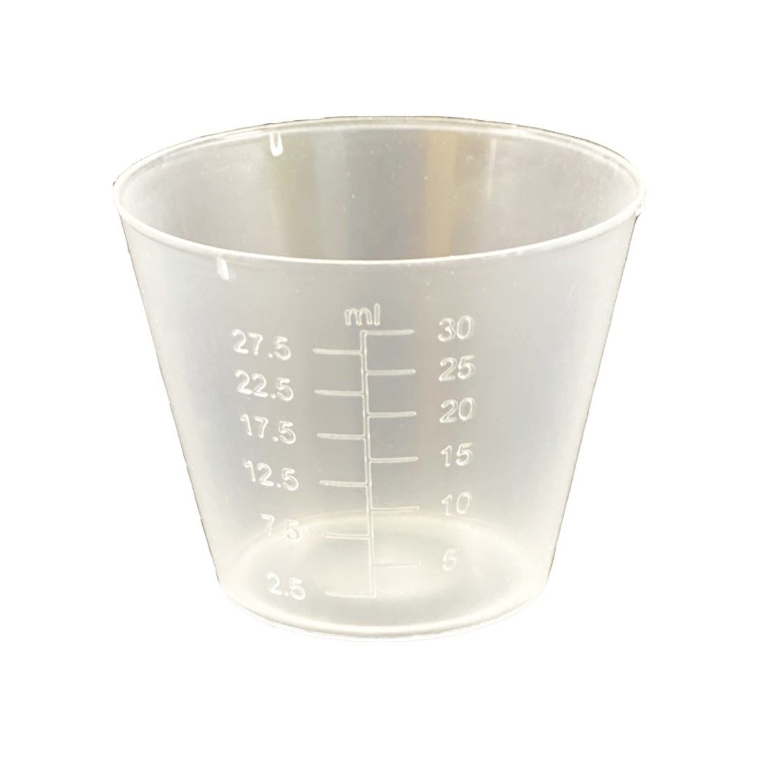 Medicine Measuring Graduated Cups 30ml Qty: 100 - Anjelstore 
