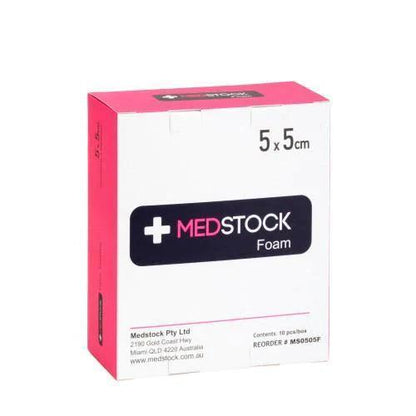 MEDSTOCK Foam Non-Adhesive Dressing 5cm x 5cm Piece - Anjelstore 