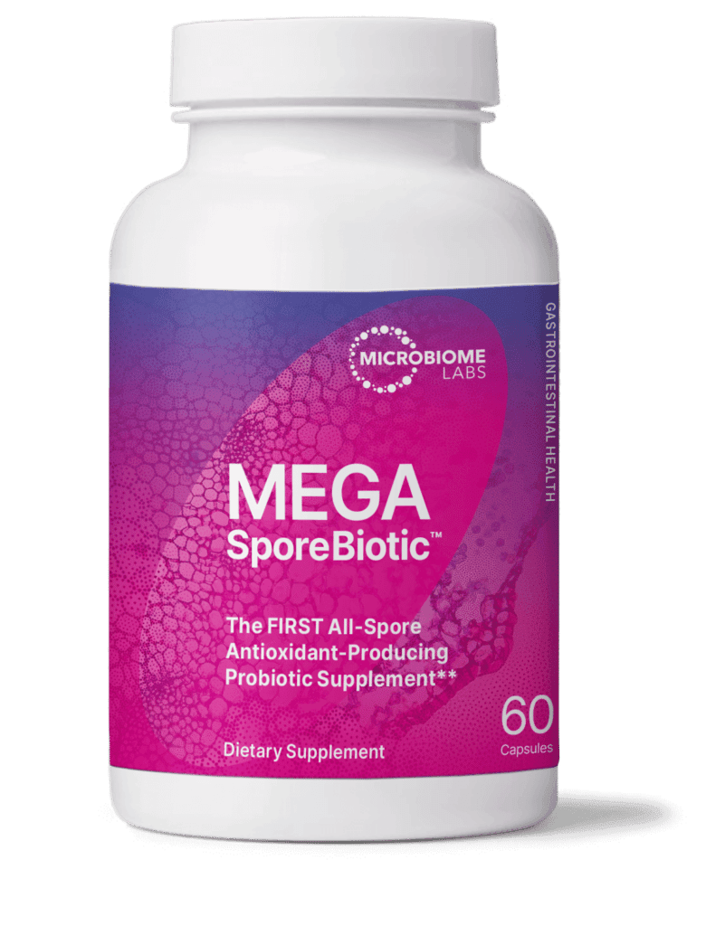 MegaSporeBiotic Probiotic Supplement Microbiome Labs (60 / 180 capsules) - Anjelstore 