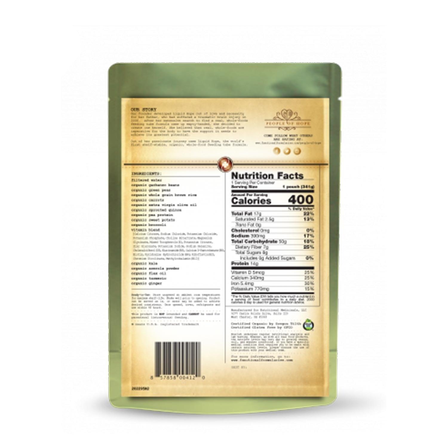 Nourish Organic Paediatric Enteral Nutrition. 341g Original / Peptide / Peptide Berry Varieties - Anjelstore 