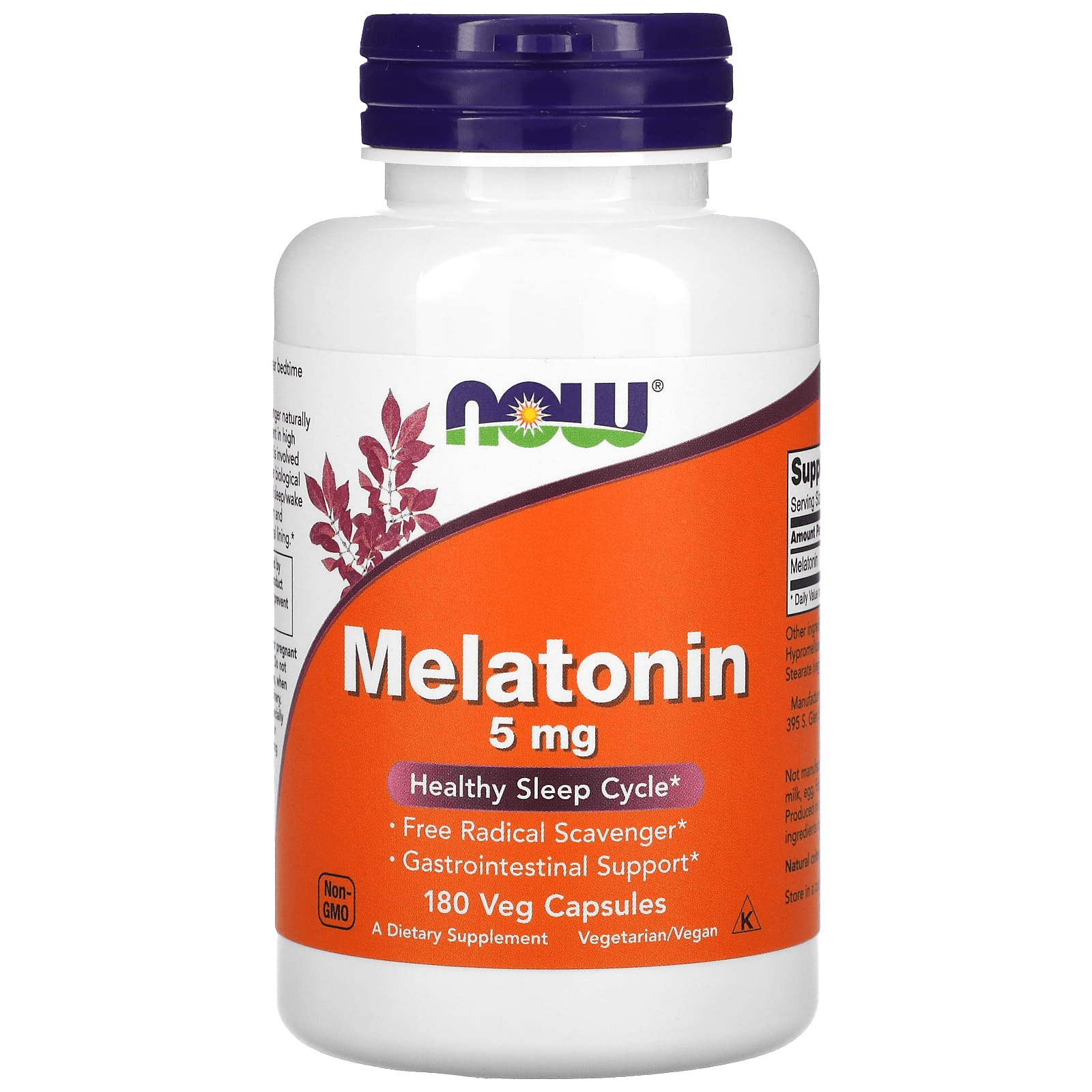 Now Foods Melatonin Healthy Sleep Formula - Anjelstore 