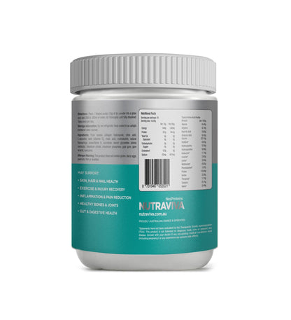 Nutraviva Australian Flavoured Collagen with Vitamin C 350g (3 Flavours) - Anjelstore 