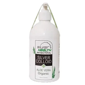 Organic Aloe Vera and Silver Colloid Liquid 500ml - Anjelstore 