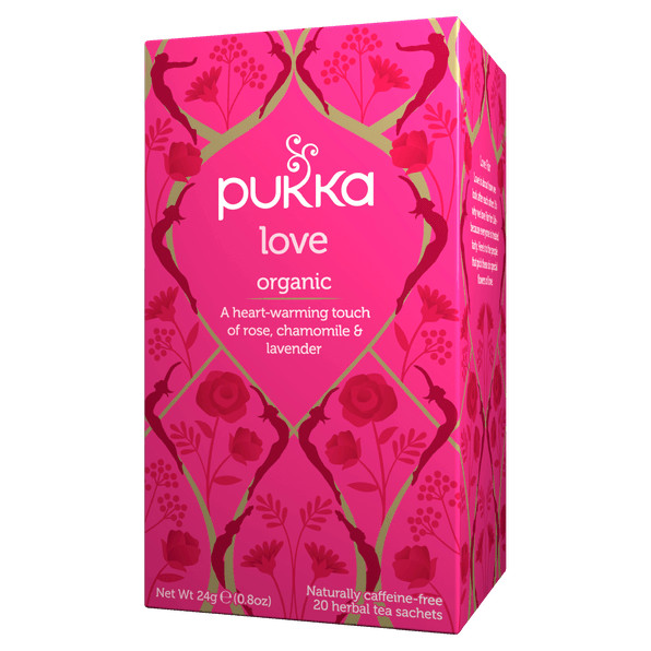 Pukka Herbs Love - 20 tea bags - Anjelstore 