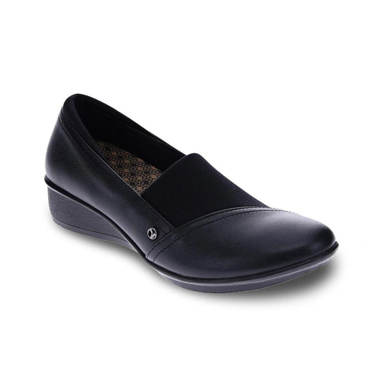 Revere Naples Leather and Neoprene Velcro Orthopaedic Shoe - Anjelstore 