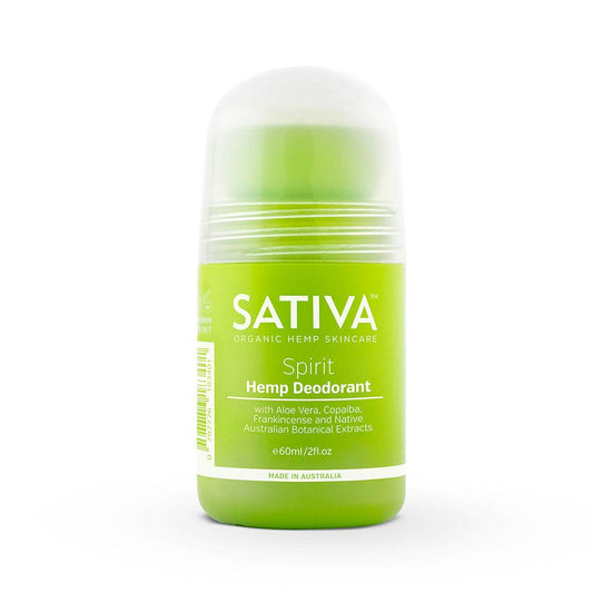 Sativa SPIRIT Organic Hemp Deodorant - Anjelstore 