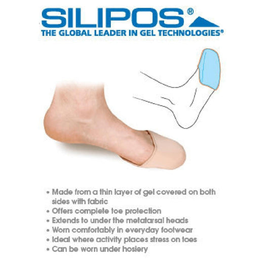 SILIPOS™ Gel Foot Cover 3 Sizes available (1 pair) - Anjelstore 