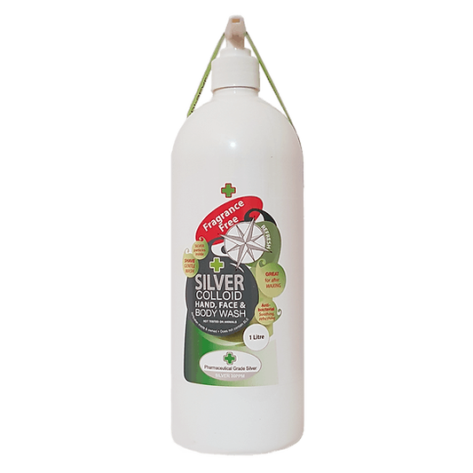 Silver Colloid fragrance Free Face and Body Wash - Silver Health - Anjelstore 