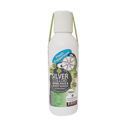 Silver Colloid Peppermint Face and Body Wash - Anjelstore 