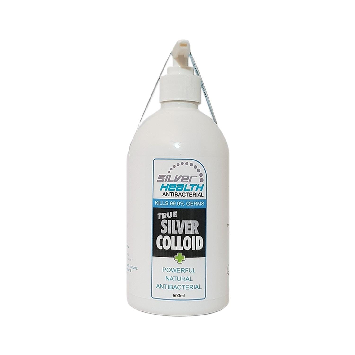 Silver Health Antibacterial True Silver Colloid Spray / Liquid - Anjelstore 