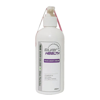 Silver Health Face, Hand and Body Cream with Silver Colloid - Anjelstore 