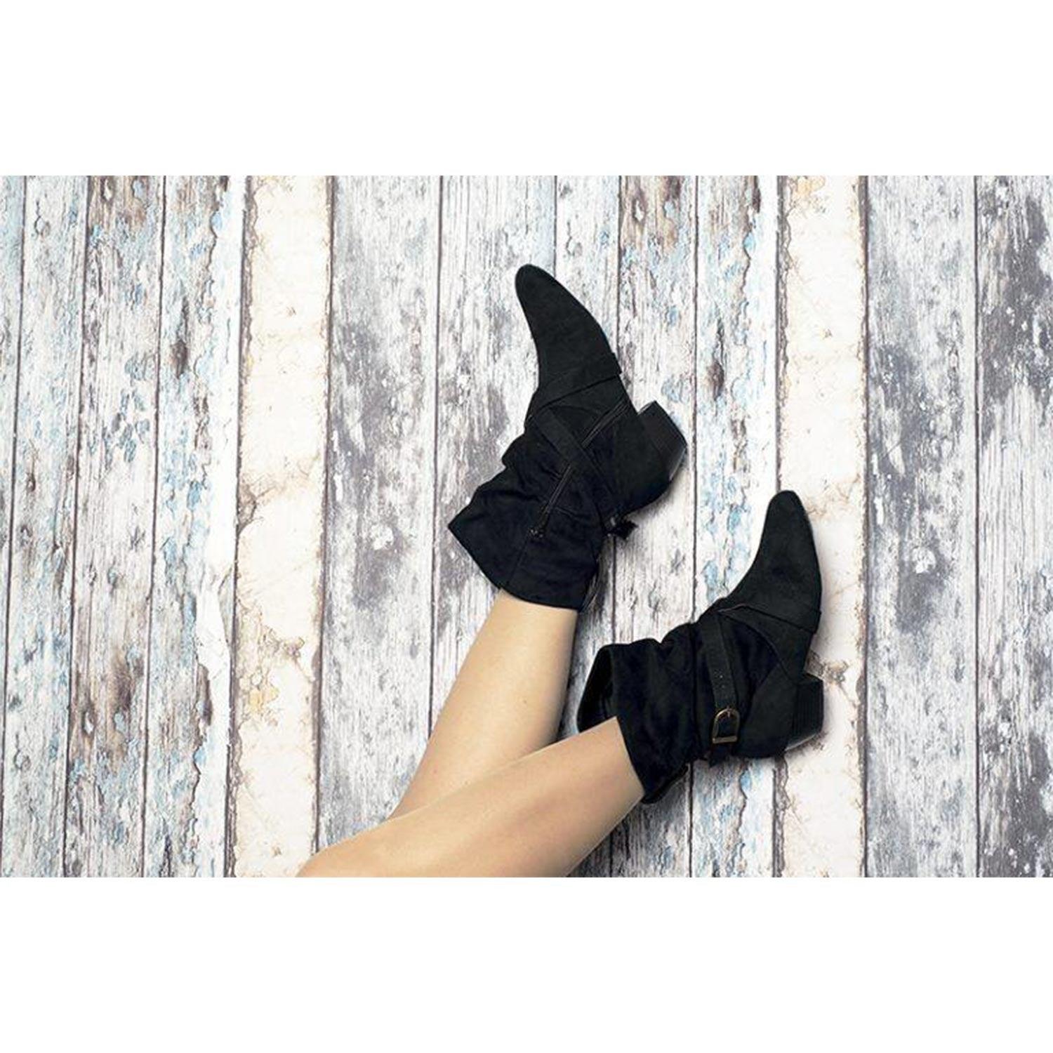 SwayD Bella Ride Dance Footwear Suede Sole - Anjelstore 