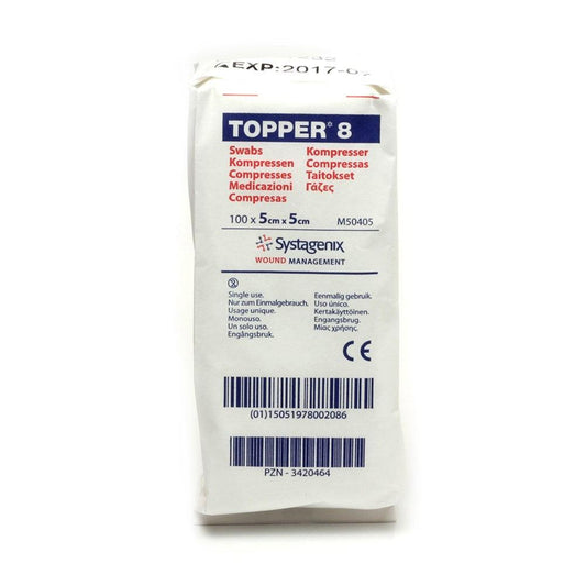 Topper 8 5cm x 5cm Gauze Non-Sterile (Nugauze) - Anjelstore 