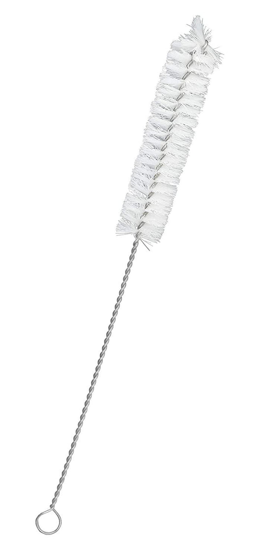 Tube Feeding Set Cleaning Brush with Fan-Shaped Ends, 9" - Twisted Stainless Steel Wire Handle - Anjelstore 