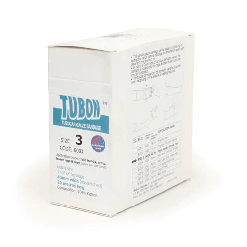 Tubon Tubular Protective Gauze Bandage Roll Various Sizes - Anjelstore 