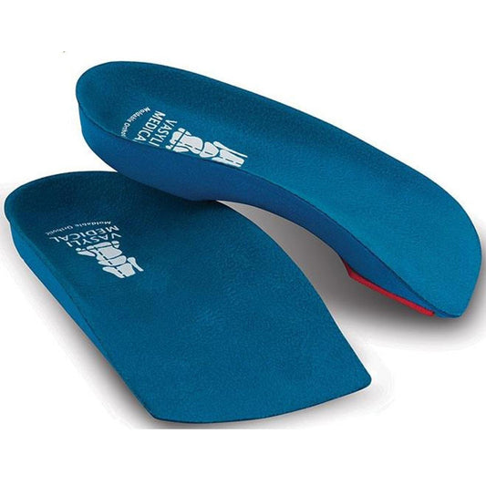 Vasyli Prefabricated Orthotics Medium Density Blue - Anjelstore 